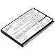 TCTK Akkus 1100mAh Kompatibel mit [Xplova] G3, für [Garmin] GLO, GPS Mobile 10, GPS Mobile 10x, GPS10 Ersetzt 010-10840-00, 361-00030-00, 361-00031-00, IA4V310A2 FBA