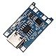 Heevhas Typ-C USB 5V 1A 18650 Lithium-Batterielade-Modul Ladeplatine Charger Lithium Lademodul mit doppelter Schutzfunktion (5 Stück)