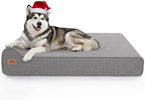 Sytopia 7" Thick Orthopedic Dog Beds for Extra Large Dogs (50" x ...