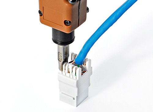 Southwire Punchdown Impact - Multi-Blade Termination Tool for Phone & Data Cabling - Includes 110 & 66 Blades, Built-in Wire Hook & Spudger - Thumbnail 2