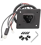 Drive-up EZGO RXV 48 Volt Charger Receptacle with Wire / 3-Pin Triangle Charger Plug Handle EZGO ...