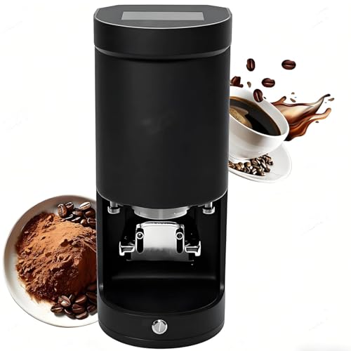 Pressacaffè elettrico automatico con pressione regolabile e cicli di pressatura per macchine espresso