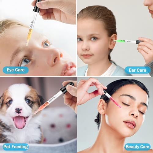 Herain Dropper Pipette-10 Pcs, 1Ml Glass Eye Dropper For Essential Oil thumb #4