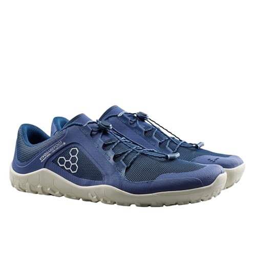 Image of Vivobarefoot Men's Primus Trail FG 3.5, Insignia Blue, 48 EU / 14 US
