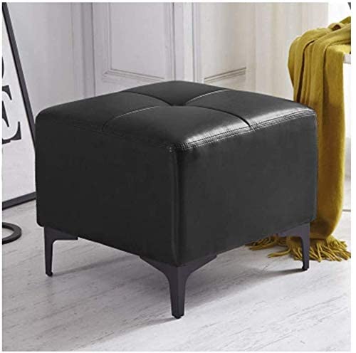 Banc à chaussures moderne noir idéal pour l'espace repos d'une boutique de mode