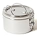 Produktbild ECO Brotbox | Tiffin Bowl | runde Lunchbox aus Edelstahl | 1400 ml
