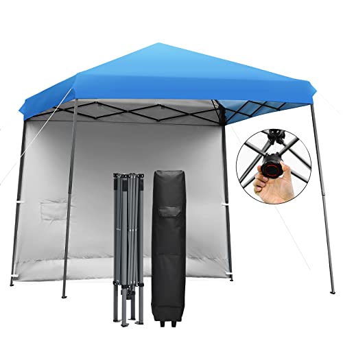 Tente A Auvent Pop Up Instantane 3x3m Avec Auvents Pare Soleil Dexterieur Gris 88305144