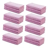 Beaupretty 24 Piezas Paños de Cocina de Microfibra con Fibra de Cáscara de Unidades Toallas Multiusos Dobles para Lavar Platos Sin Pelusa y Secado Rápido
