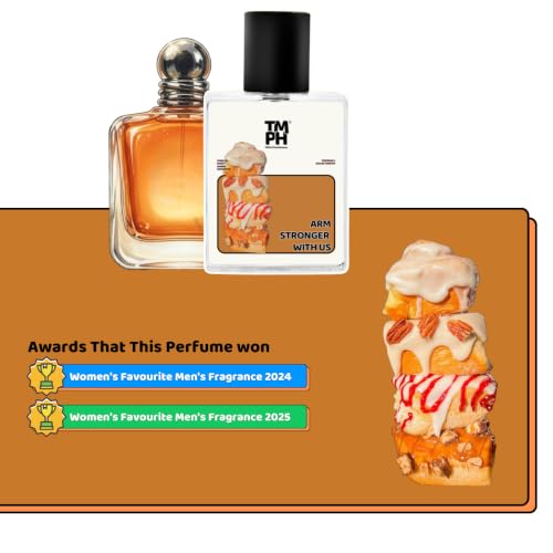 Image of TMPerfumehouse ARM STRONGER WITH US EDP for Men | Vanilla, Sweet & Long Lasting Perfume Spray | Sweet, Amber & Cinnamon Fragrance | Luxury Gift for Him | TMPH | 50ml