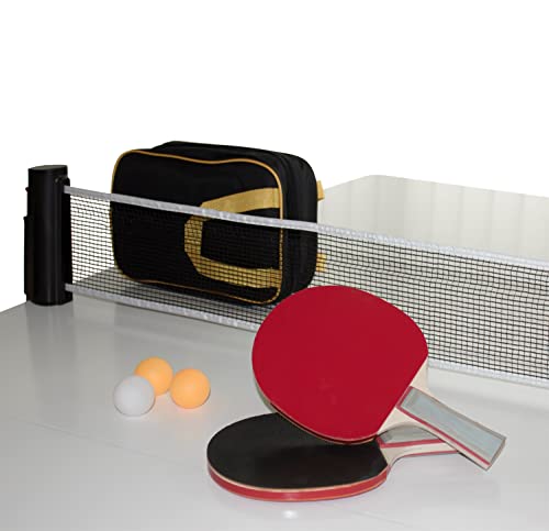 Table de tennis de table kit complet My Hood 901020 avec raquettes et filet
