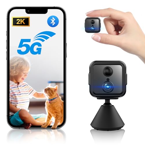 iPalamila 2K HD 21 Tage Mini Kamera, 5G WiFi & Bluetooth...