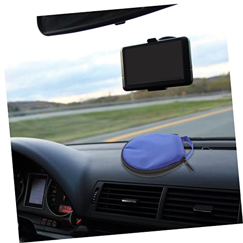 Funda de almacenamiento de CD y DVD Cabilock estuche para discos Oxford pack de 3 portátil 5