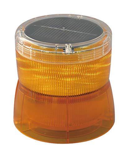 LED回転灯　黄色　ソーラータイプ 楽天市場】回転灯 黄色灯 12V 24V 55×22cm 道路維持管理車両用