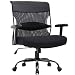 BestMassage Big and Tall Office 500lbs Wide Seat Desk Ergonomic Computer Task Rolling Swivel Lumbar Support Armrest Adjustable Mesh Chair for Adults Women, Black