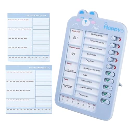 Chore Chore Chart-Checkliste – verschiebbare Aufgabenkarte für Kinder, visuelles Papier