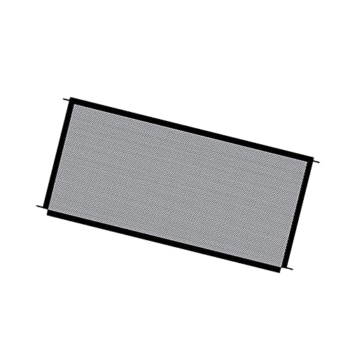 ifundom 1Pc Dog Mesh Gate Pet Safety Fence Net for Dogs and Cats and Breathable Barrier for Indoor and Outdoor Use Black Enclosure for Play and Rest