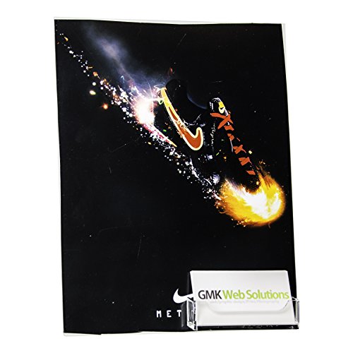 Clear-Ad - Lhpnc-8511E - Adhesive Acrylic Wall Mount Sign Holder 8.5X11 With Business Card Pocket (Pack Of 4) #TOP13