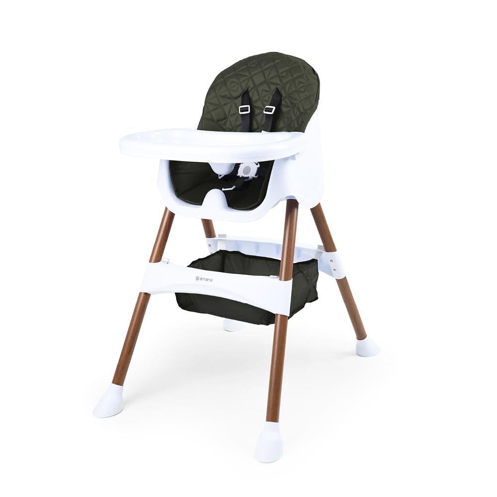 Amana Chomp Highchair, Dining Seat for Children (Sage Green)