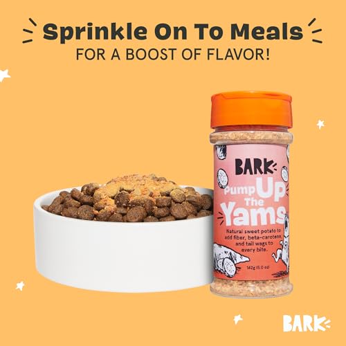 Image of Barkbox - Pump Up The Yams - Dry Dog Food Topper with Superfood Sweet Potato, Single Ingredient - Meal Flavor Enhancer for Large & Small Breeds - 5oz