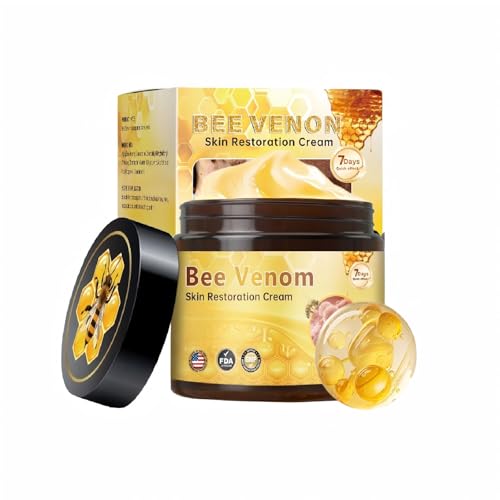 Bee Venom Skin Treatment Cream Anti-Aging Wrinkle Removal & Firming Moisturiser Bee Venom Comprehensive Restoration Cream.