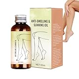 Swellclear Massage Oil for Legs, Swell Clear Massage Oil for Massage Therapy, Reduce Leg Swelling Naturally for Women and Men, Refreshing and Comfortable, Skin-Friendly