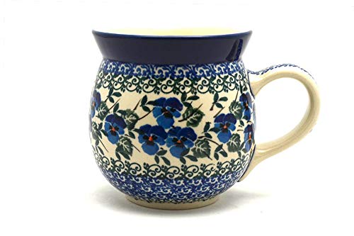 Taza de cerámica Polish Pottery 15 oz Bubble miniatura 1