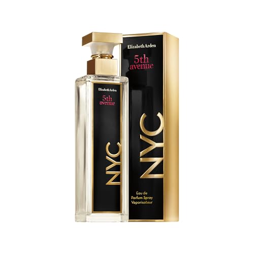 Elizabeth Arden 5th Avenue NYC – Eau de Parfum femme/women, 75 ml, luxuriöser Damenduft, frisches & blumiges Aroma, Duft für stilvolle Frauen, elegantes Alltags-Parfüm
