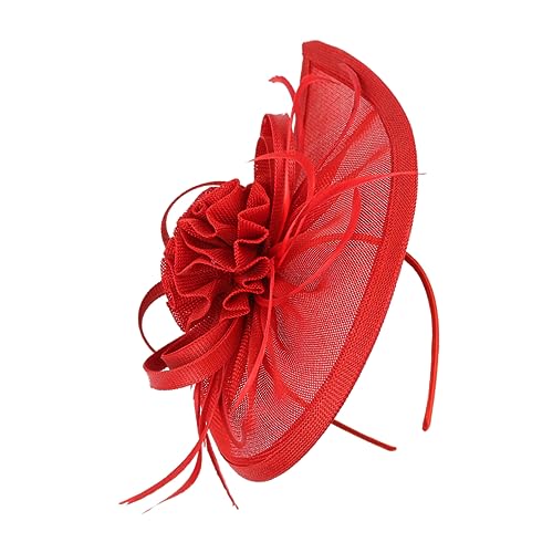 Chapeau tulle femmes bleu lacustre accessoire de tête pour mariage