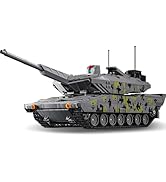 Amazon.com: MISINI M6518 Panther KF51 Tank Building Blocks Set