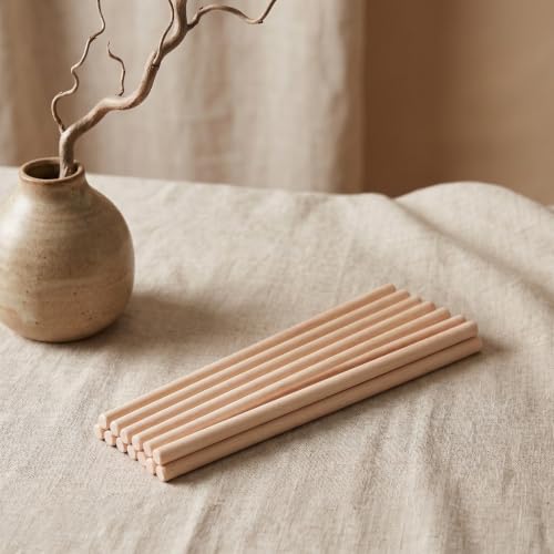 ibasenice 20-Piece Wood Percussion Sticks Set with Smooth Finish for Music – vue 2