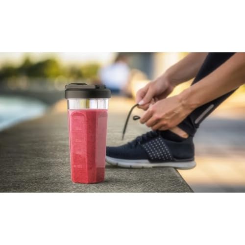 Liquidificador Portátil Electrolux Sport Blender 320W Efficient Acabamento Inox (BSE20) 127V