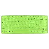 Qtqgoitem Laptop Keyboard Protector Film Green for Lenovo Ideapad Y450/Y460/Y550 (model: 875 207 941...