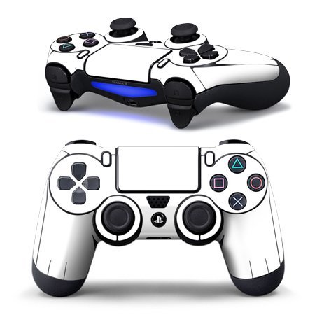 Brilliant White PS4 Controller Skin for Sony PlayStation 4 DualShock Wireless Controller