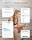 RENPHO Personenwaage Digital Testsieger 2025, Körperfettwaage Mit Körperfett und Muskelmasse mit APP 180kg, Waage Personen Bluetooth Körperwaage für Körperfett, BMI, Gewicht, Wasser und Muskelmasse