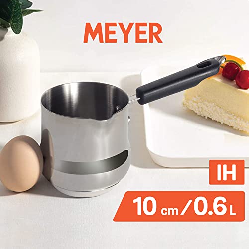 Meyer Nickel Free Stainless Steel Mini Pot | Milk Pan, Tea Pan Stainless Steel, Milk Pan Induction Base | Chai Pan | Small Saucepan | Milk Boiling... - Image 3