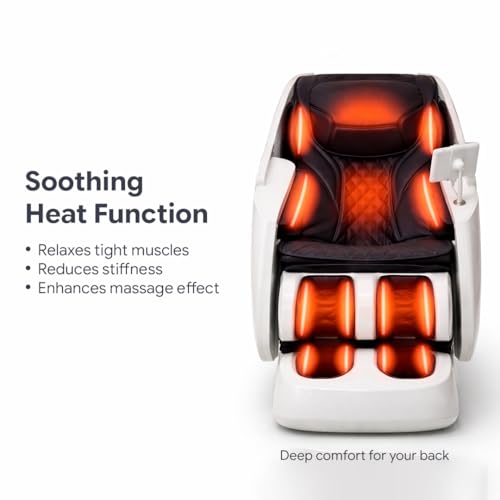 Image of HCI eZen AI Powered 4D Full Body Massage Chair | Advanced S&L Track Massage | Zero Gravity Recliner | 12 Auto Programs with Rocking Mode | Foot Roller | Bluetooth Speakers & Smart Controls (Black)