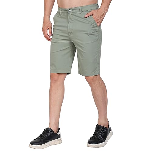 Image of DUPER Men's Regular Fit Cotton Stretchable Welt Pocket Casual /Outdoor Shorts