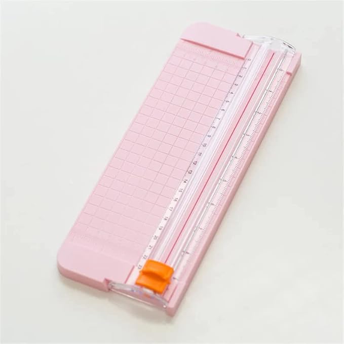 KRAFTMASTERS Small Guillotine Paper Cutter, Cute Paper Cutting Board