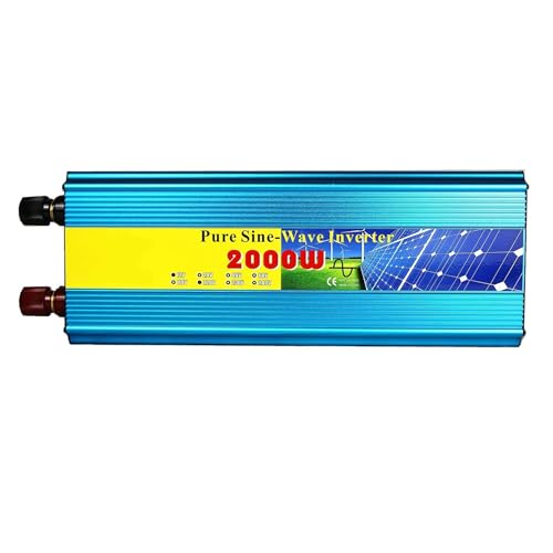 Onduleur 12V 220V onde sinusoïdale 2000W pour alimentation domestique en voiture
