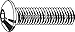 #4-40 x 3/16" Black Oxide Carbon Steel Button Socket Head Cap Screw, 100 pk.