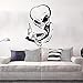 Dessin animé Potable Alien UFO Smart Wall Sticker Cuisine Bière Bar À Vin Pub Café Verre Sticker Restaurant Mural A1 Noir 70x48cm
