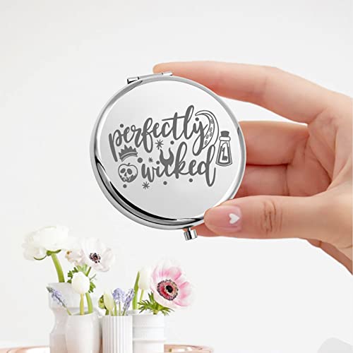 Espejo de bolsillo redondo KEYCHIN Perfectly Wicked miniatura 3