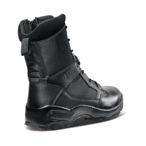 5.11 Tactical Men's Boots, ATAC 2.0 Side-Zip, 8-Inch, Black, Style 12391ABR2