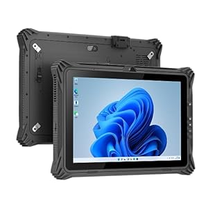 LF LOIAAFEL Tablet PC resistente de 12.2 pulgadas Windows 11, tableta industrial de mano impermeable 4G Intel Core i5-1235U con RJ45/GPS/WIFI/BT 16 GB + 128 GB