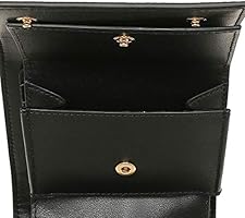 【美品】セリーヌ スモールトリフォールド ウォレット 3つ折り財布 レザー 黒 楽天市場】セリーヌ スモール トリフォールド ウォレット 3