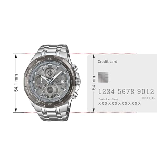 Image of Casio Edifice EFR-539DE-8AVUDF Analog Gray Dial Men (ED676)