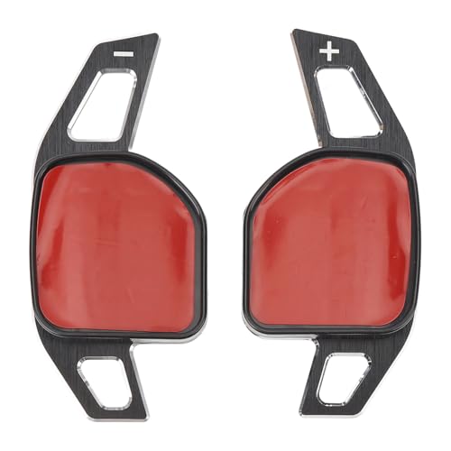 AMAKO Premium Sedan RS3 S4 RS4 S5 RS5 S6 RS6 SQ5 Paddle Shifter Extension Black Aluminum, Glossy Finish Enhanced Control Premium Upgrade