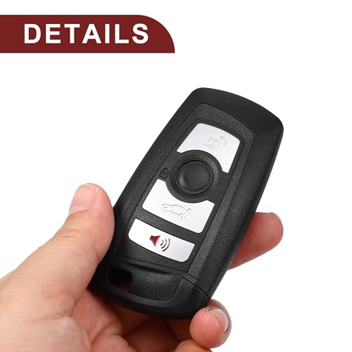 Coque de clé de rechange BMW 328i 2013-2016 boîtier télécommande 4 boutons 435i - 6