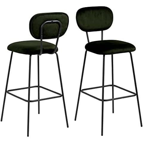 Movian 89890 Taburete de bar Dublín de tela verde oliva Cover