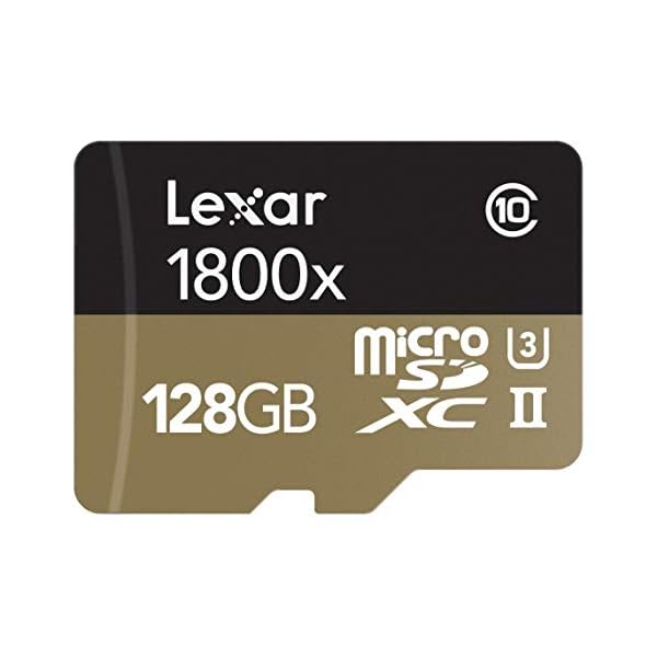Lexar LSDMI128CRBEU1800R Professional Class 10 1800x Micro SDHC UHS-II Speicherkarte mit USB-Kartenleser, 128 GB – Bild 3